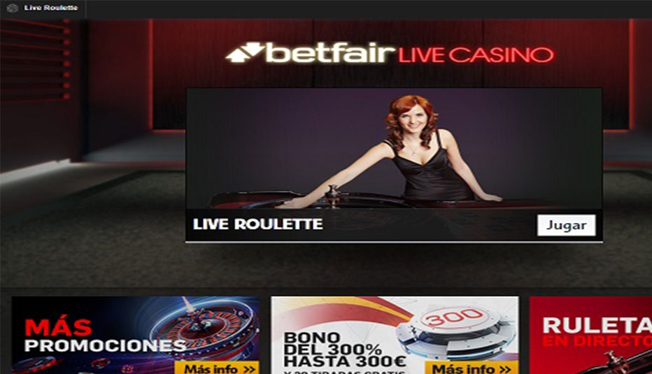 betfair casino juegos en vivo