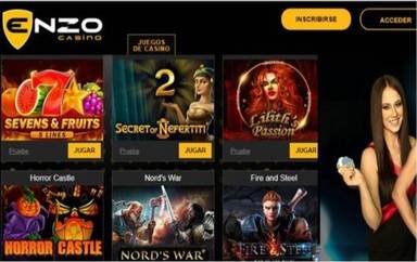 Giros gratis hasta por 100 euros Enzo Casino